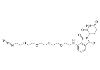 Pomalidomide-PEG4-azide 