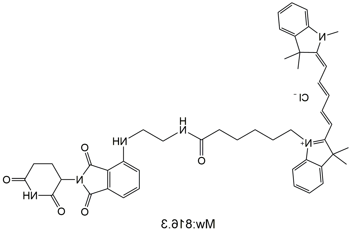 Cy5-Pomalidomide，Cy5-泊马度胺