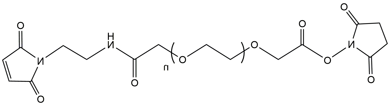 双活性端马来酰亚胺-PEG-NHS，MAL-PEG-NHS