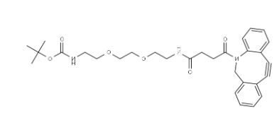DBCO-PEG2-NH-Boc