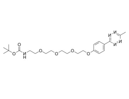 Methyltetrazine-PEG4-NH-Boc	 