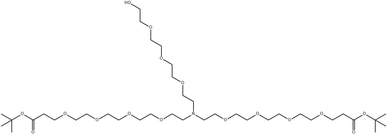N-(Hydroxy-PEG3)-N-bis(PEG4-t-butyl ester) N-(Hydroxy-PEG3)-N-bis(PEG4-t-butyl ester)