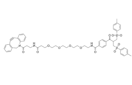 	Bis-sulfone-PEG4-DBCO 