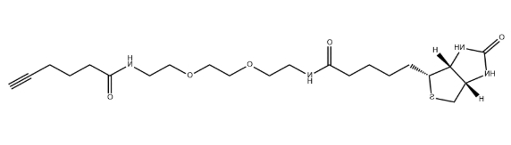 Biotin-PEG2-C4-alkyne