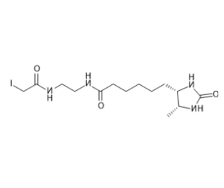 脱硫生物素-碘乙酰胺	 