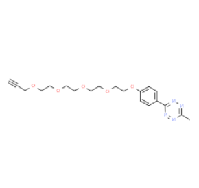 Methyltetrazine-PEG5-alkyne 