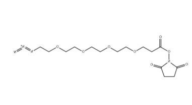 N3-PEG4-CH2CH2COONHS Ester
