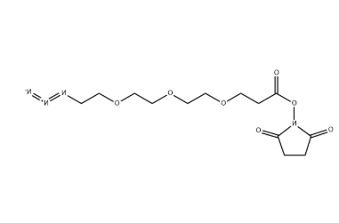 N3-PEG3-CH2CH2COONHS Ester