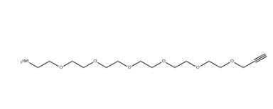 HC≡C-CH2-PEG6-NH2