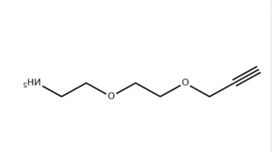 HC≡C-CH2-PEG2-NH2