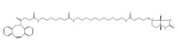 Biotin-PEG3-SS-CONH-DBCO，cas1430408-09-5.png