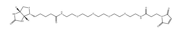 Biotin-PEG4-amido-Mal