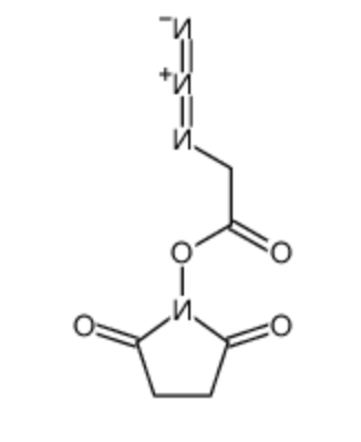 叠氮乙酸 NHS 酯	 