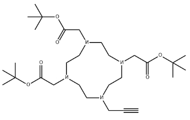 DOTA-(COOt-Bu)3-CH2-Alkynyl