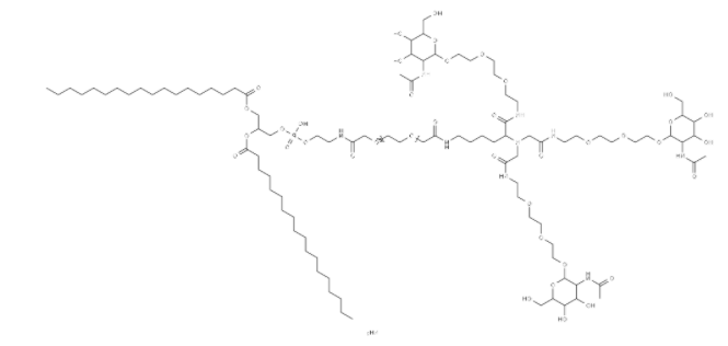 DSPE-PEG2000-triGalNAc ammonium  