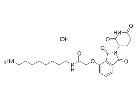 Thalidomide-O-amido-C8-NH2 hydrochloride 