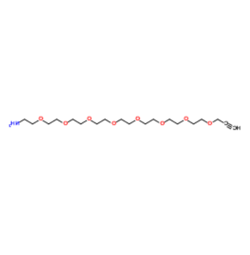 	Propargyl-PEG8-NH2  