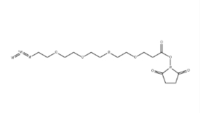 N3-PEG4-CH2CH2COONHS Ester