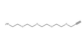 HC≡C-CH2-PEG4-NH2
