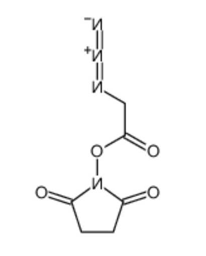 	叠氮乙酸 NHS 酯	  