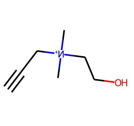 N-(2-Hydroxyethyl)-N,N-dimethyl-2-propyn-1-aminium 