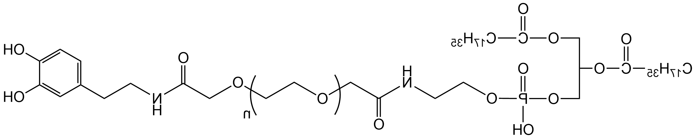 多巴胺修饰磷脂-聚乙二醇，DSPE-PEG2000-Dopamine
