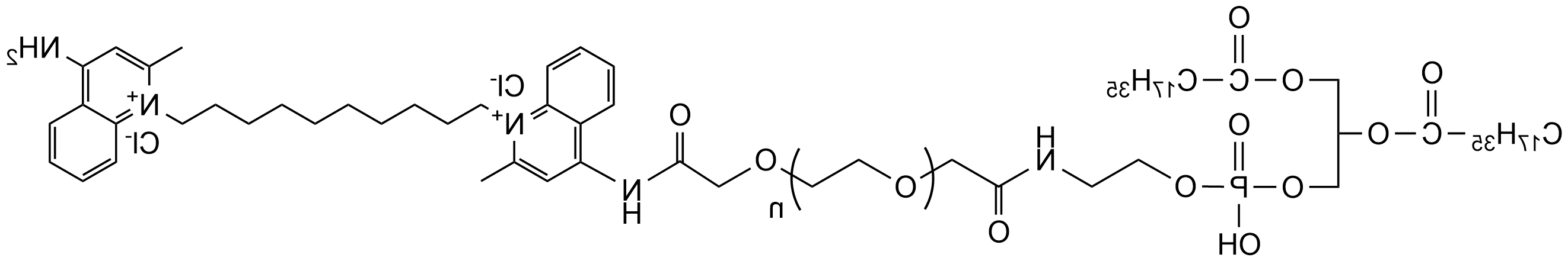 去甲喹铵修饰磷脂-聚乙二醇，DSPE-PEG-Dequalinium