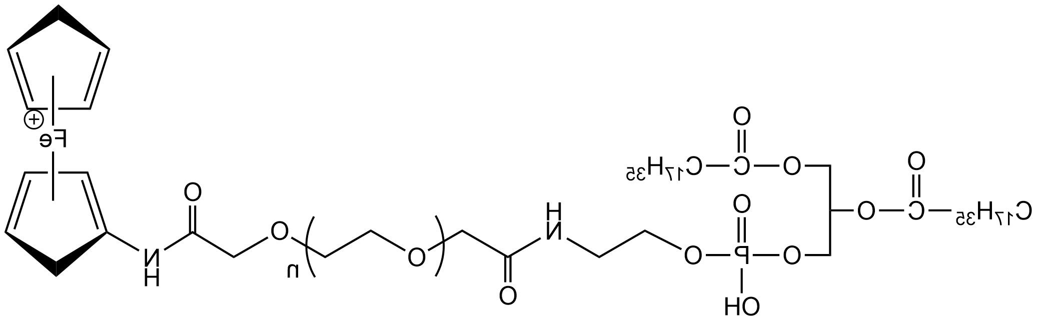 DSPE-PEG2000-Ferrocene，磷脂-聚乙二醇-二茂铁