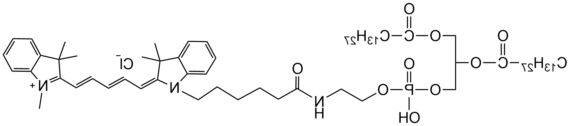 DMPE-CY5，二肉豆蔻酰基-sn-甘油-3-磷酸乙醇胺-Cy5