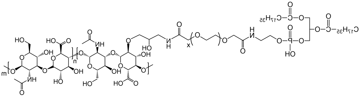 DSPE-PEG2000-HA，透明质酸修饰磷脂-聚乙二醇共聚物