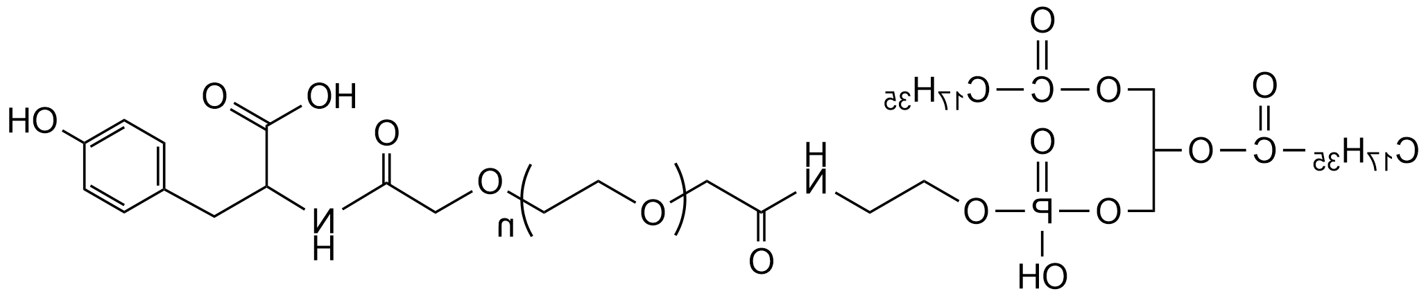 DSPE-PEG2k-L-Tyr，磷脂-聚乙二醇-酪氨酸