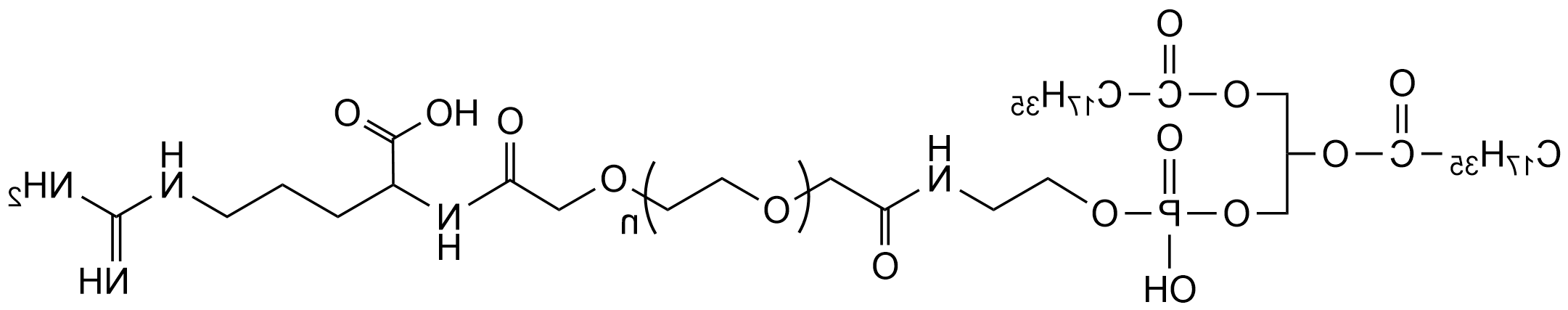 DSPE-PEG2K-L-Arg，磷脂-聚乙二醇-精氨酸