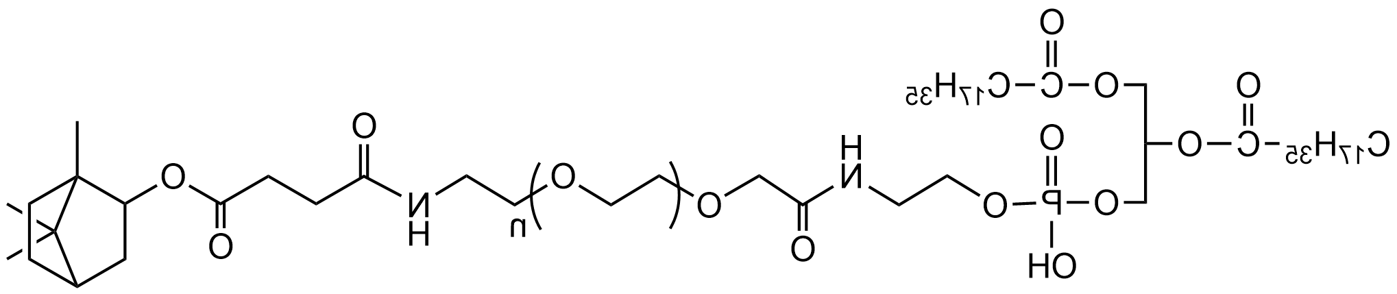 冰片修饰磷脂聚乙二醇衍生物，DSPE-PEG-borneol