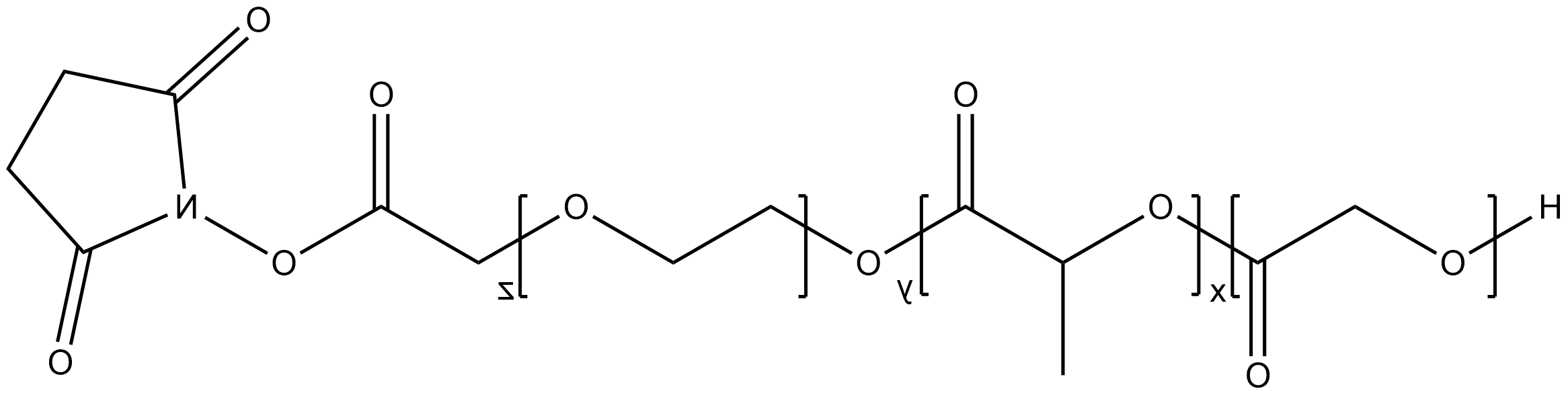 PLGA-PEG-NHS，聚乳酸羟基乙酸共聚物-聚乙二醇-活化酯