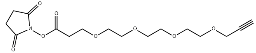 Propargyl-PEG4-NHS ester