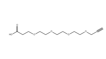 Propyne-PEG3-CH2CH2COOH