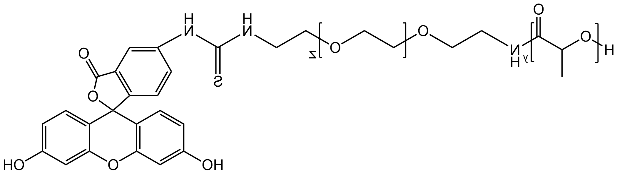 PLA-PEG-FITC，聚乳酸-聚乙二醇-异硫氰基