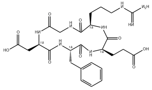 cyclo(Arg-Gly-Asp-d-Phe-Glu) 