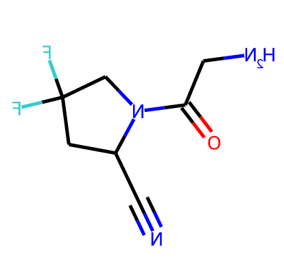 (S)-1-(2-aminoacetyl)-4,4-difluoropyrrolidine-2-carbonitrile 