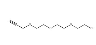 HC≡C-CH2-PEG3-OH HC≡C-CH2-PEG3-OH
