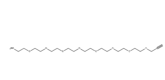 HC≡C-CH2-PEG8-NH2 HC≡C-CH2-PEG8-NH2