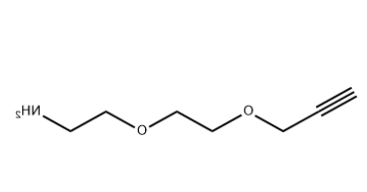 HC≡C-CH2-PEG2-NH2