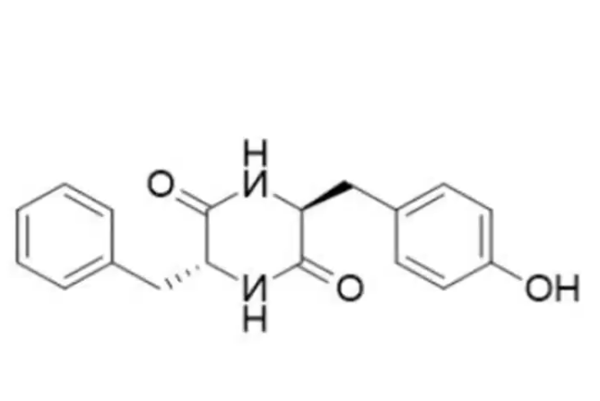 cyclo(D-Tyr-D-Phe) cyclo(D-Tyr-D-Phe)