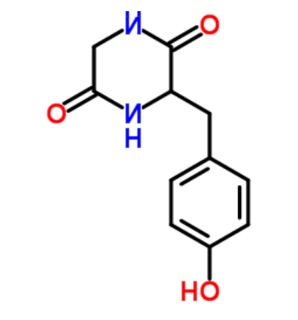 3-(4-Hydroxybenzyl)-2,5-piperazinedione 3-(4-Hydroxybenzyl)-2,5-piperazinedione