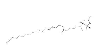 (+)-Biotin-PEG4-CH2CH2N3 (+)-Biotin-PEG4-CH2CH2N3