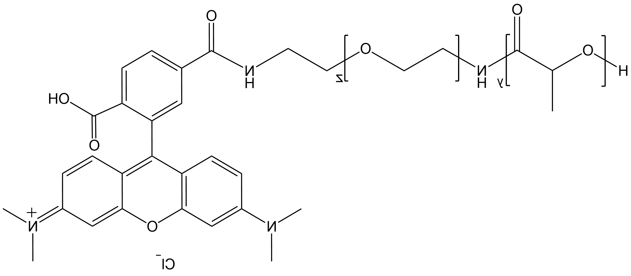 PLA-PEG-TRITC，聚乳酸-聚乙二醇-四甲基罗丹明