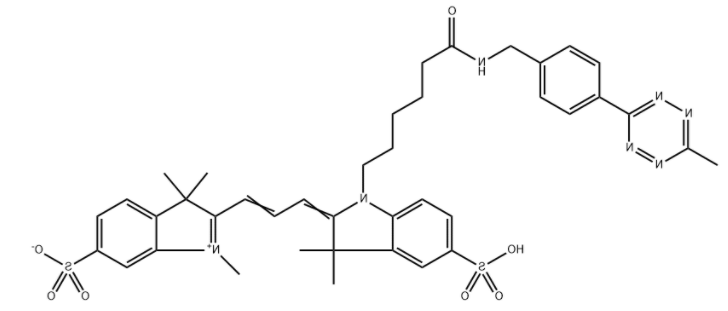 diSulfo-Cyanine3 Me-tetrazine 