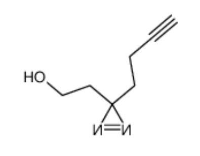 2-(3-丁-3-炔基-3H二氮杂丙因-3-基)-乙醇	 