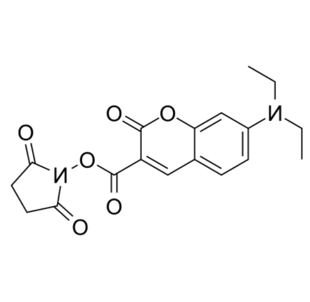 7-(二乙氨基)香豆素-3-羧酸 N-琥珀酰亚胺酯 7-(二乙氨基)香豆素-3-羧酸 N-琥珀酰亚胺酯