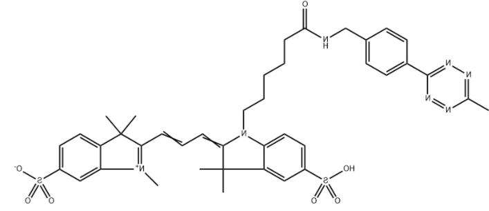 diSulfo-Cyanine3 Me-tetrazine 